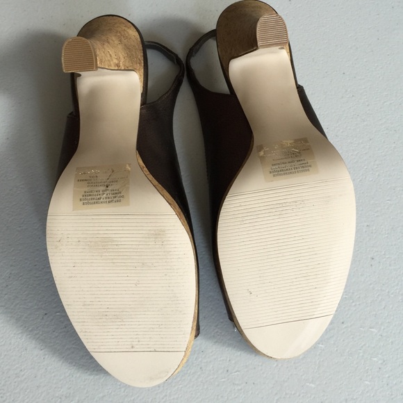 Unlisted Brand Peep Toe Sling Backs - Picture 3 of 3