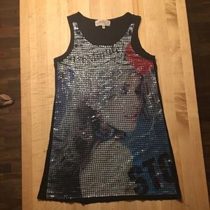 One of a kind sequence dress.