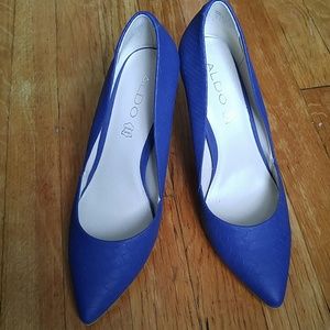 Royal Blue Aldo Pumps