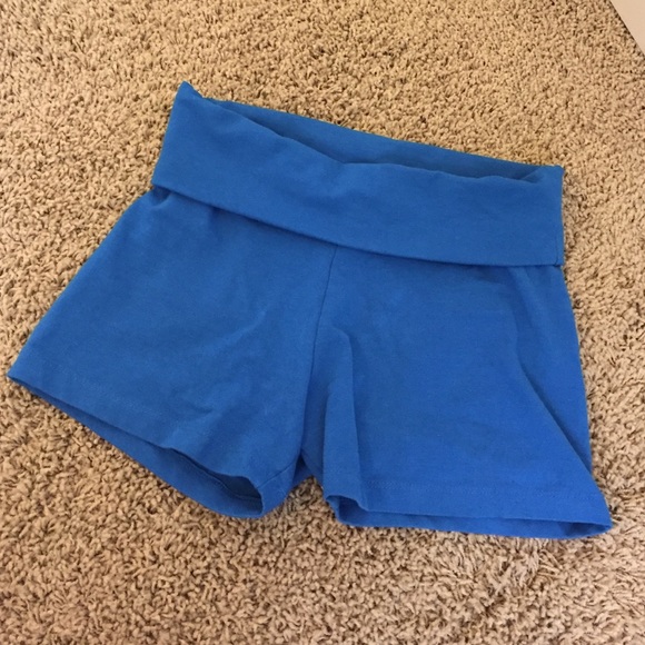 ❌SOLD❌Forever 21 Blue yoga shorts