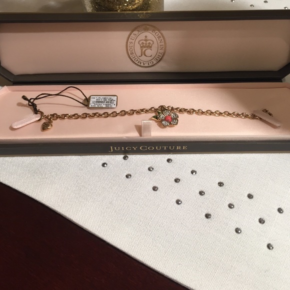 NWT Juicy couture gold bracelet