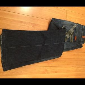 Dark denim 7 for all mankind Jeans