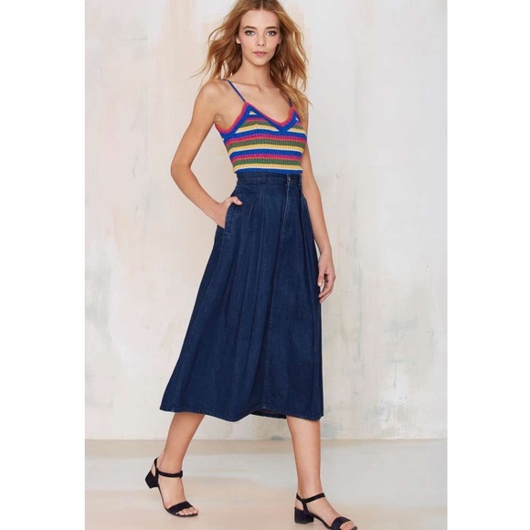 Vintage High Waisted Calvin Klein Skirt