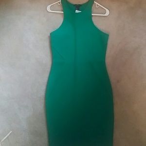 Women's small green H&M dress
