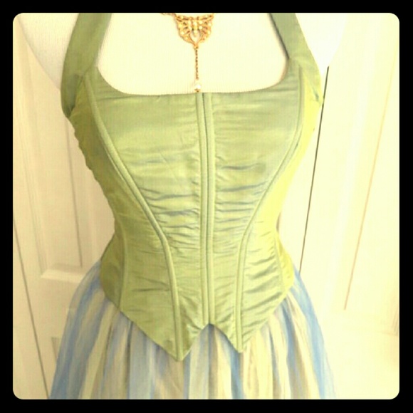 Beautiful Cache Tulle gown.