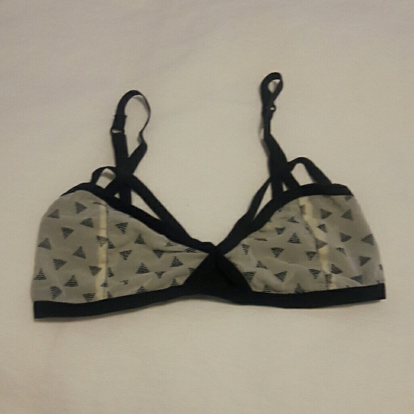 Urban outfitters strappy bra