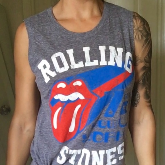 Rolling stone muscle tee