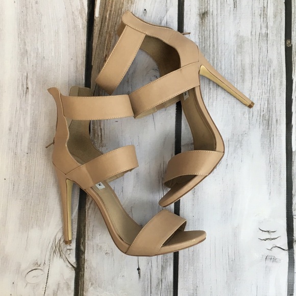 Nude Steve Madden 'Mira' Heels - Picture 4 of 4