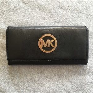 Authentic Michael Kors Leather Wallet
