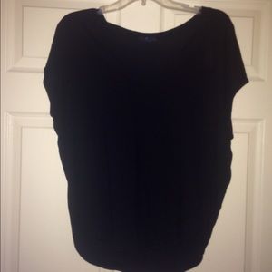 Black v neck t shirt