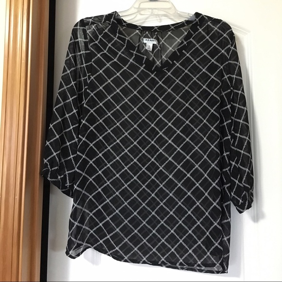 Sheer blouse