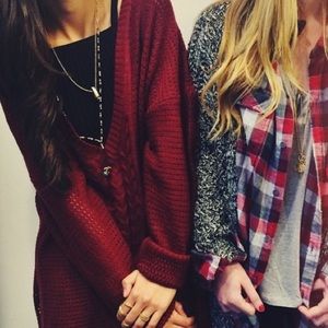 LF maroon sweater dress
