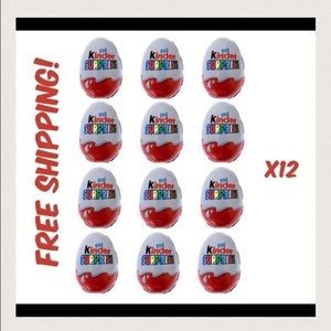 x12 Kinder Surprise Eggs