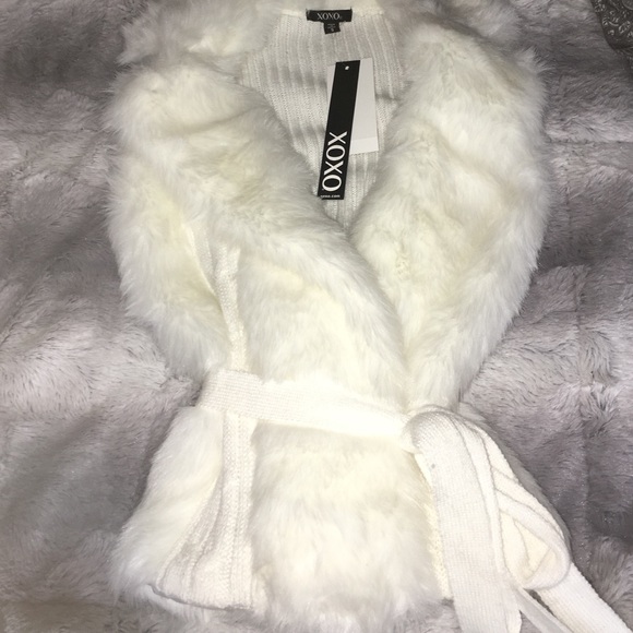 XOXO Sweaters - SALE SWEATER inspired FUR VEST