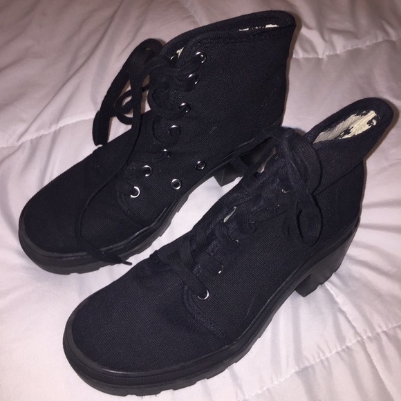 Black Combat Boots