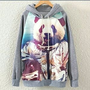 Space Panda hoodie