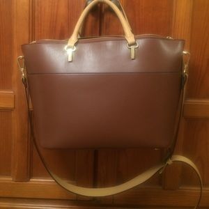 New brown shopper bag