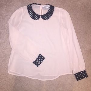 Polkadotted Blouse