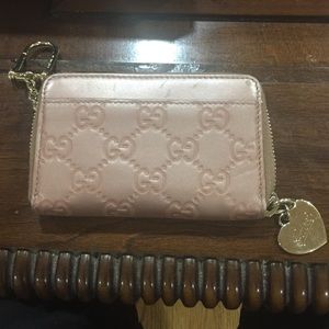 Pink Gucci wallet