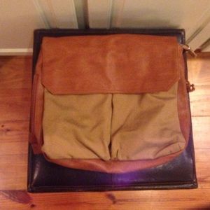 Faux Leather Backpack