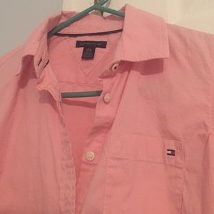 Tommy Hilfiger Pink Button Down