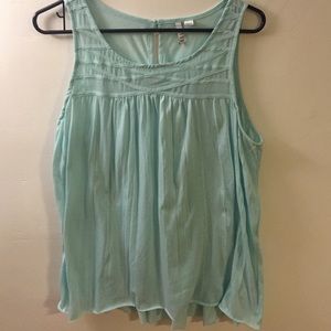 Light blue tank top