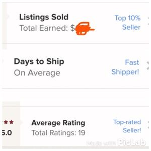 Shop with confidence!! Perfect 5 star ratings