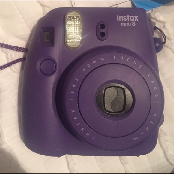Instax mini purple Polaroid NEVER USED & film
