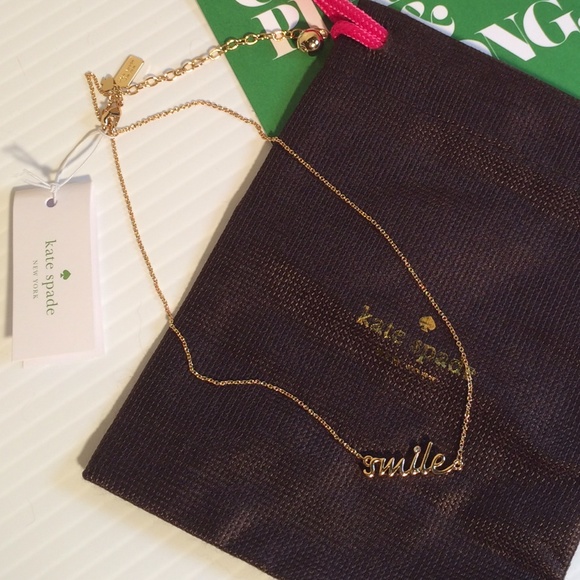 Kate Spade Smile Necklace - Picture 2 of 2