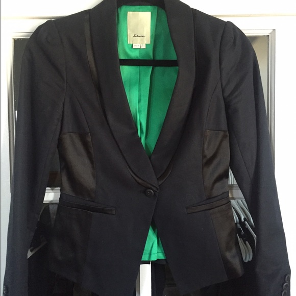 Anthropologie black blazer