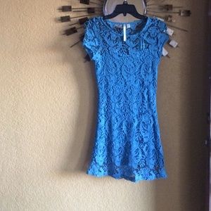 Blue Lace Dress