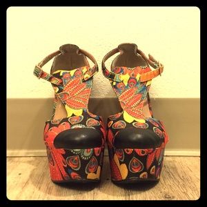 Penny's love Kenny Peacock wedge