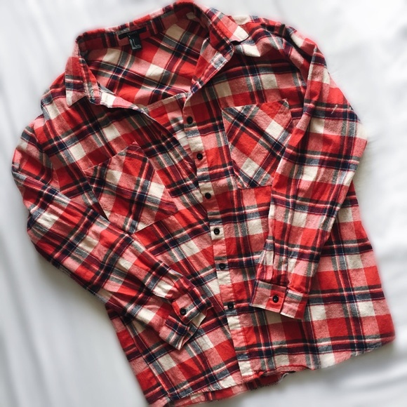 Urban Outfitters Tops - Red Flannel Urban Outfitters Tops - Red Flannel