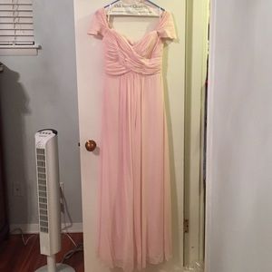 Dressy Collection Off the shoulder dress, size 2