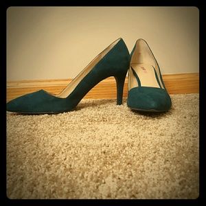 Green heels