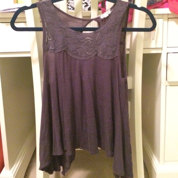 Cute charcoal tank top