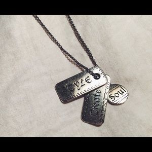 ❣Brighton❣ Silver Tag Necklace