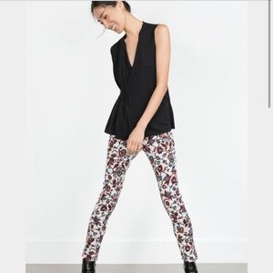Zara multicolored trousers