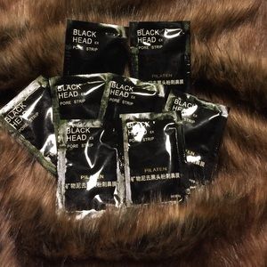 Black head pore strip