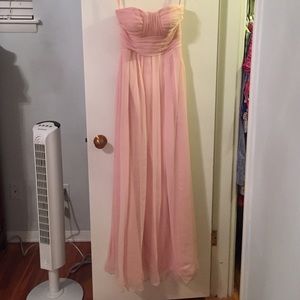Love Lane full length strapless dress, size 2