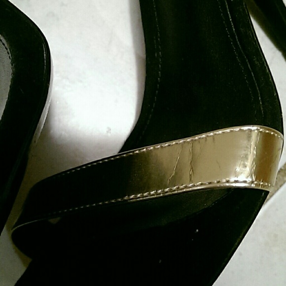 Steve Madden realove black & gold heel - Picture 4 of 4