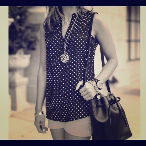 🎉HP🎉Banana Republic Polkadot Blouse