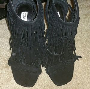 Steve Madden Fringe Heels