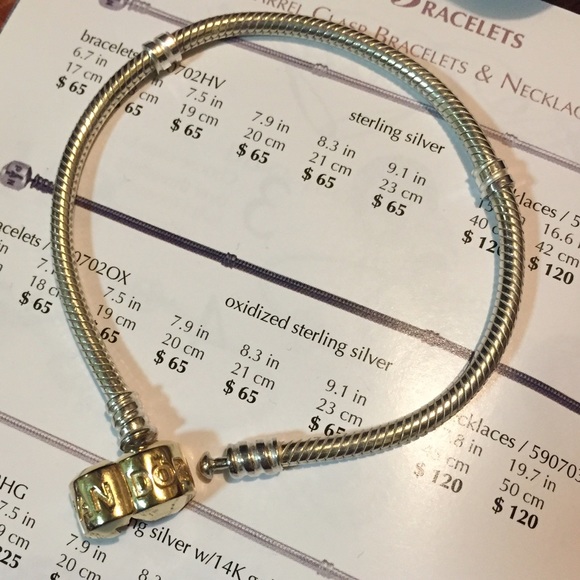 Pandora Gold clasp