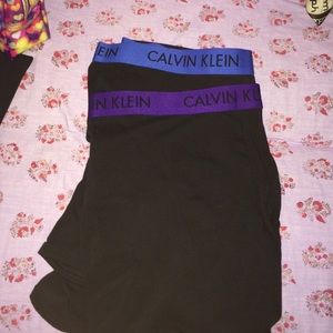 NEW Blue & purple Calvin Klein boxers