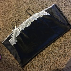 Black & White Lace Nightie