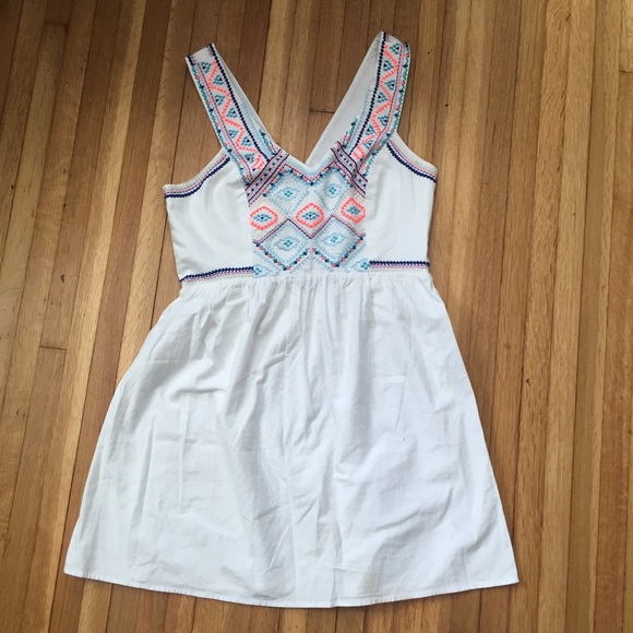 Embroidered Sun Dress