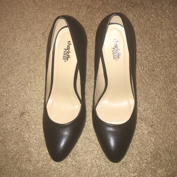 Charlotte Russe Black Heels - Picture 1 of 3
