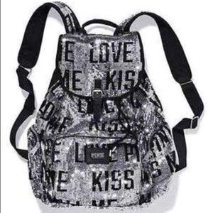 🆕🎀PINK🎀 RARE Bling Backpack