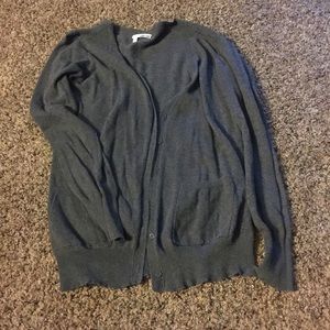 Charcoal Grey Cardigan